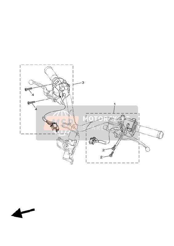 Yamaha NMAX 125 2021 HANDSCHALTER & HEBEL für ein 2021 Yamaha NMAX 125